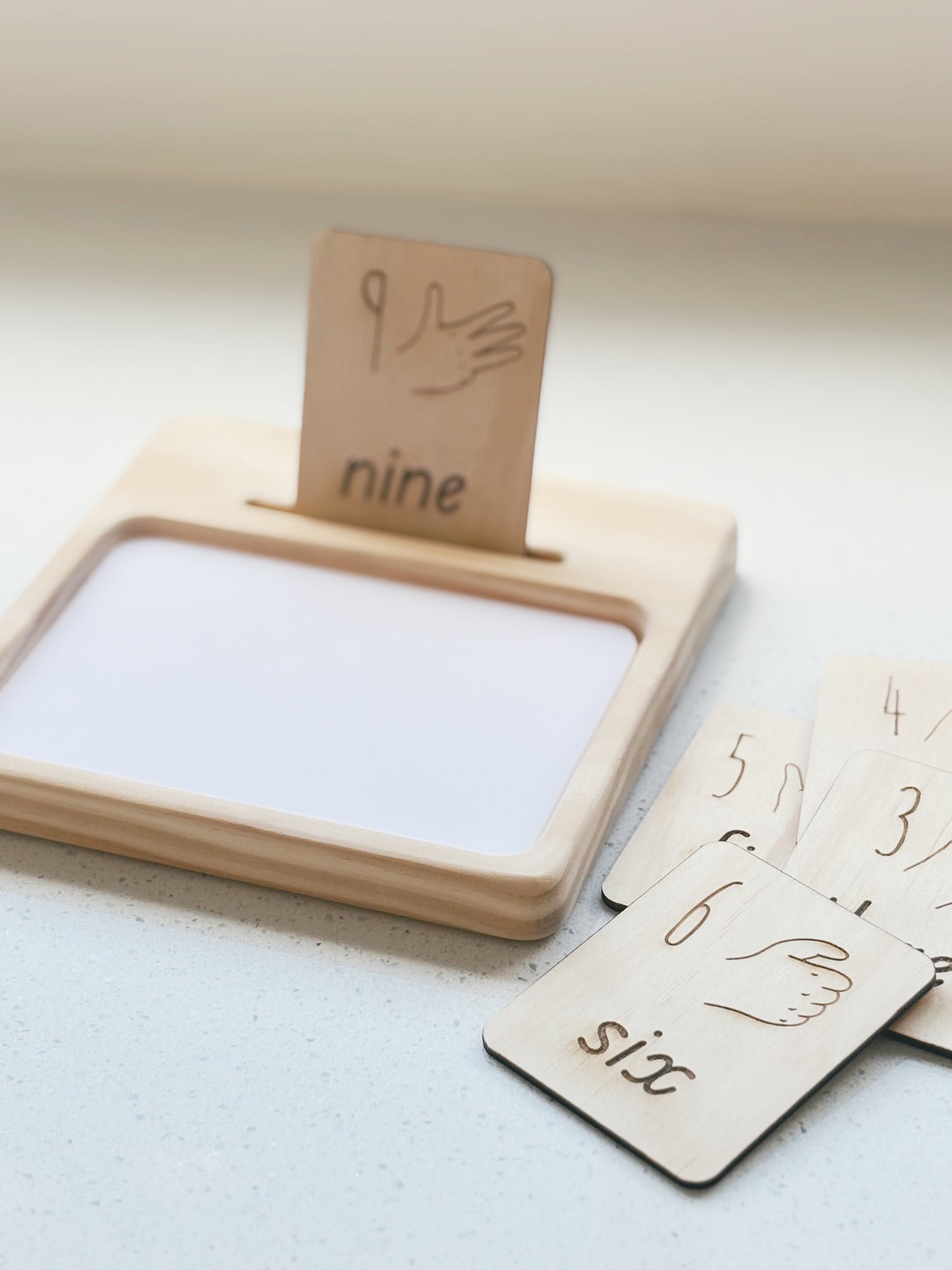 Auslan Write, Count, and Play set