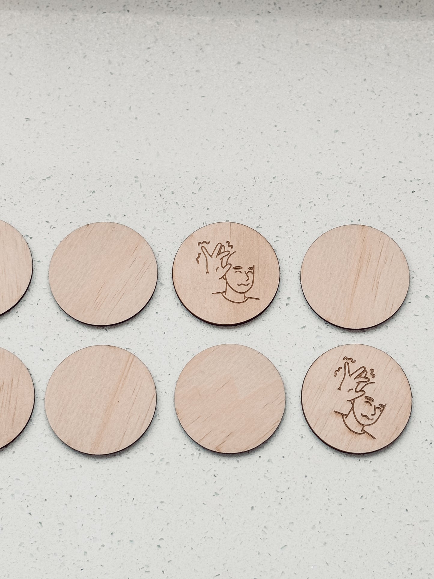 Emotions Tokens Memory Games