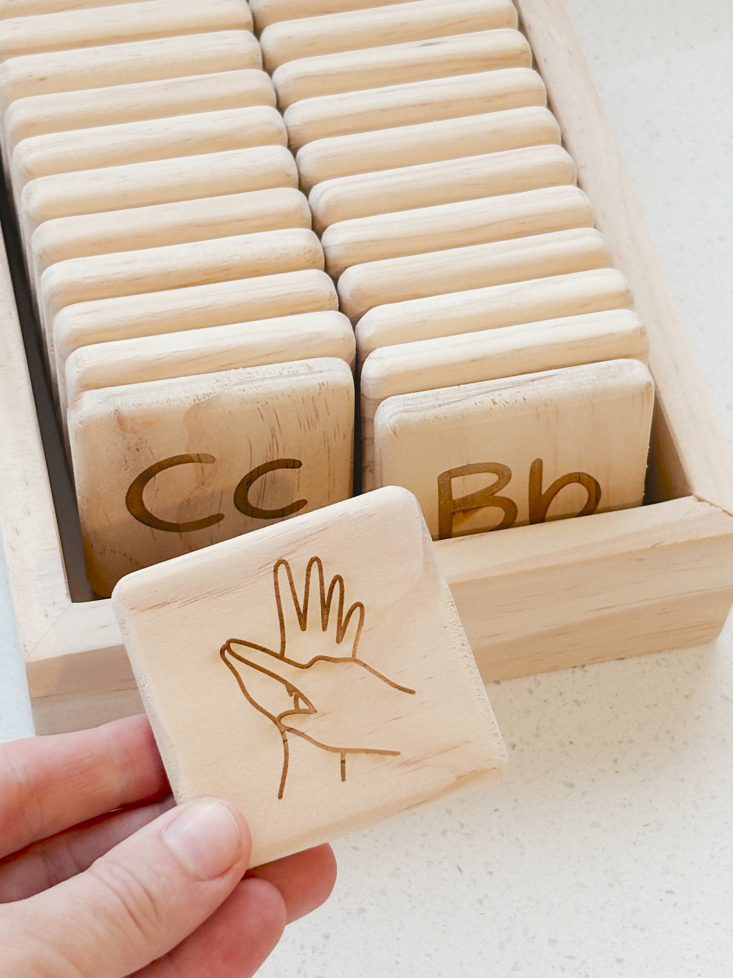 The Auslan A–Z Tray