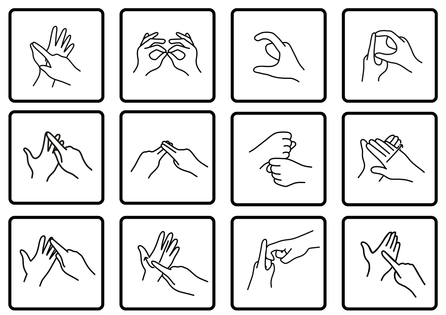 Auslan Alphabet Flashcards – Uppercase, Lowercase & Auslan Match