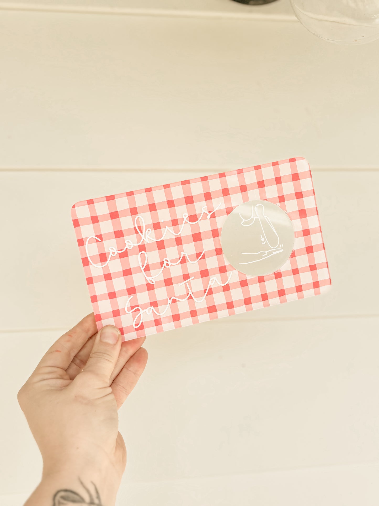 Auslan Santa Cookie and Milk Tray set