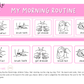 Morning & Night Routine - 5 Step Visual Board