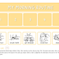 Morning & Night Routine - 5 Step Visual Board