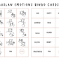 Auslan Emotions Bingo Game