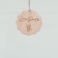 Auslan Christmas Wooden tags “ Love Santa”