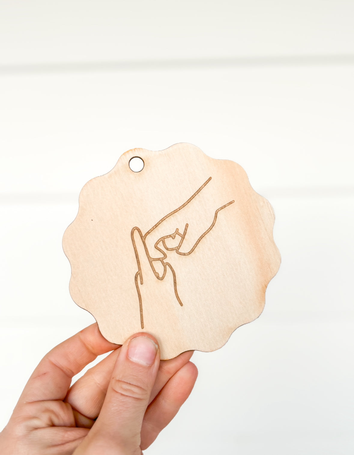 Auslan Personalised Christmas Tags